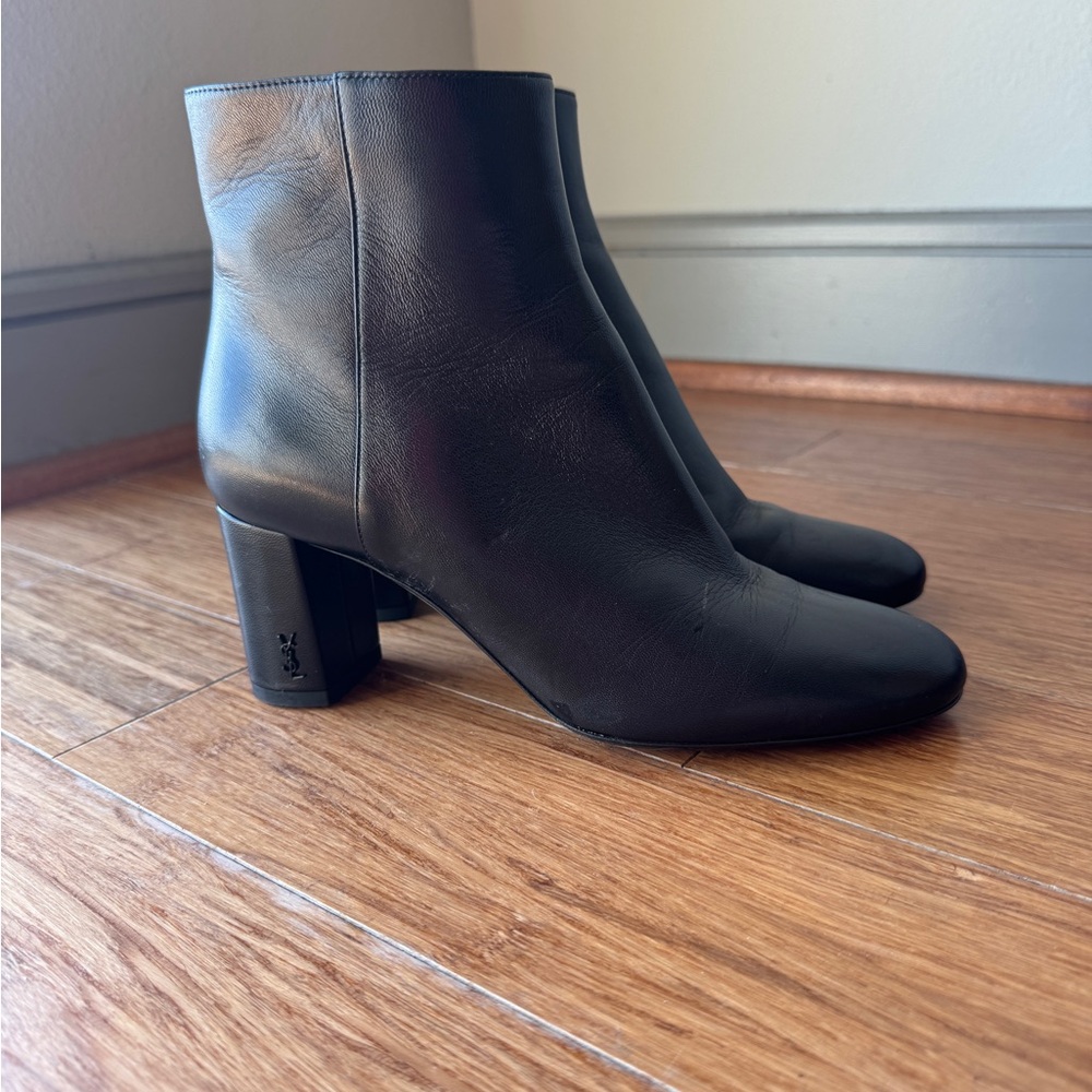 Saint Laurent Black Lou Lou Bootie *gently used*